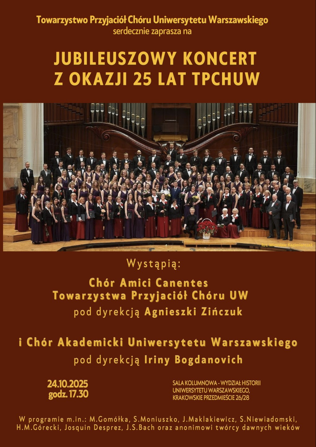 Koncert Jubileuszowy TPChUW