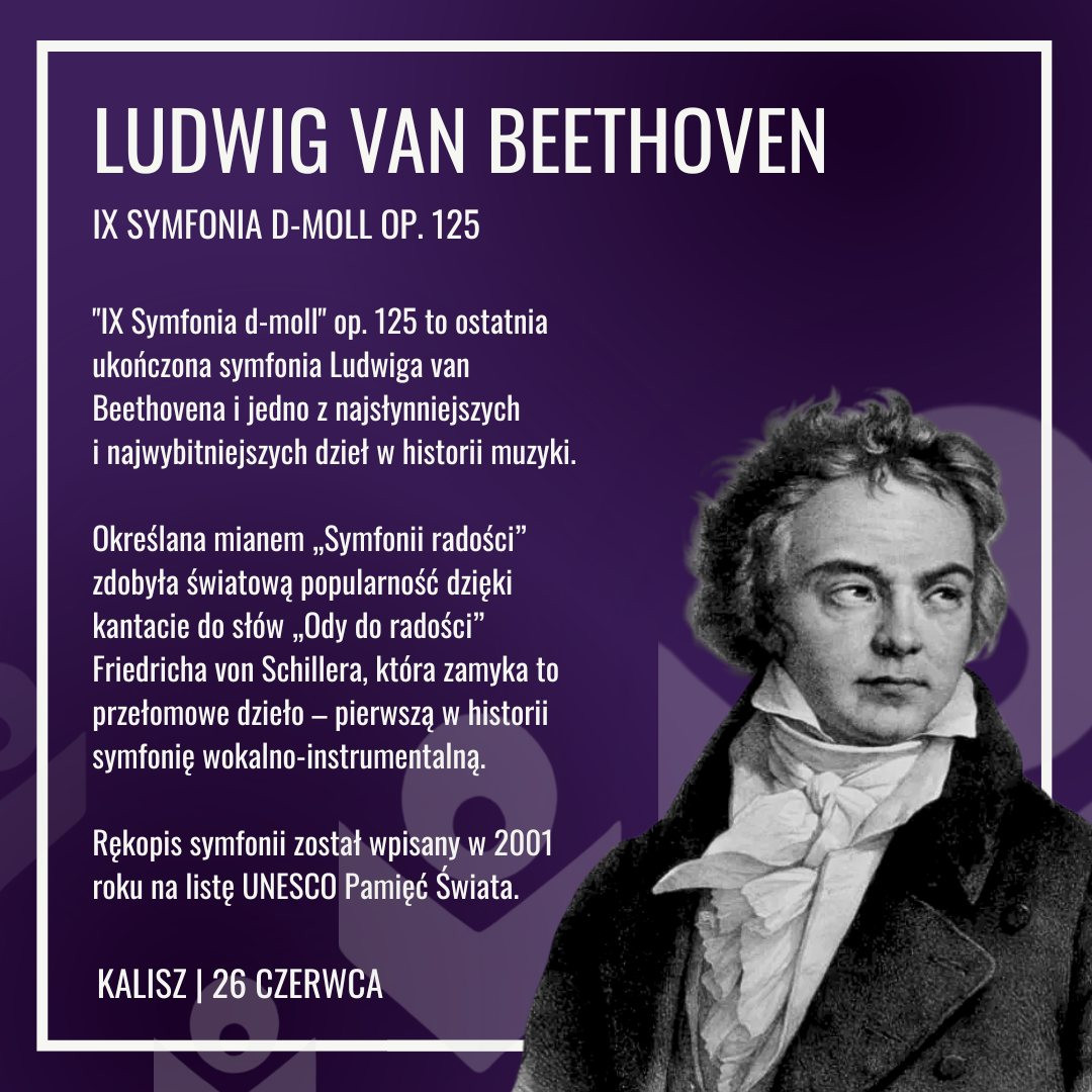 IX Symfonia Beethovena w Filharmonii Kaliskiej